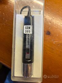 Microfono Vintage GRUNDIG GDM 305 con Custodia Ori