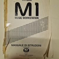 Manuale Korg M1 originale 