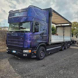 Scania 164L480 ribaltabile bilaterale + centina