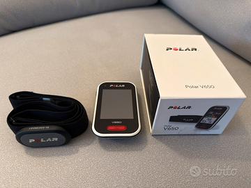 POLAR V650 + FASCIA CARDIO