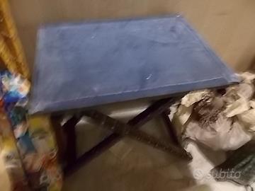 Panchetti in stoffa e legno