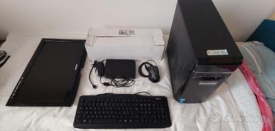 Pc i7  + Schermo + Supporto + Tastiera + Mouse