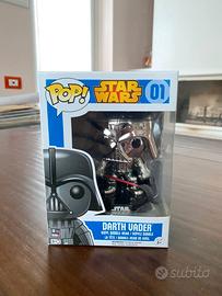Funko Pop Star Wars Darth Vader Chrome Nuovo RARO