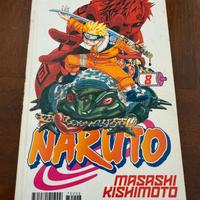 Manga Naruto serie rossa volume 8