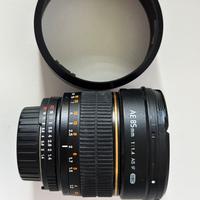 Samyang 85 mm f1.4 manual focus, nikon F