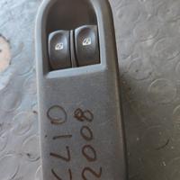 RENAULT CLIO PULSANTIERA VETRI ANTERIORE SX