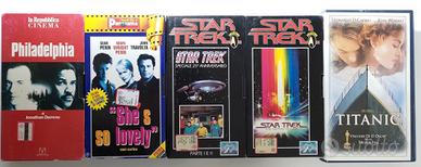 VHS Titanic Star Trek Philadelphia 