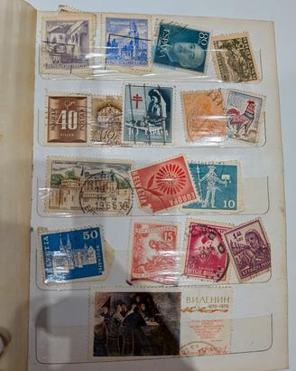Lotto francobolli d'epoca italiani ed esteri 