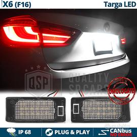 2 Luci TARGA LED per Bmw X6 F16 CANbus 6500K