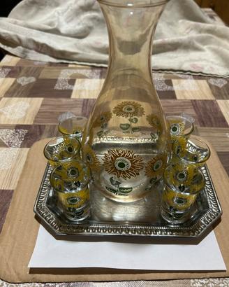 Set Caraffa + 6 Bicchierini – Colorati