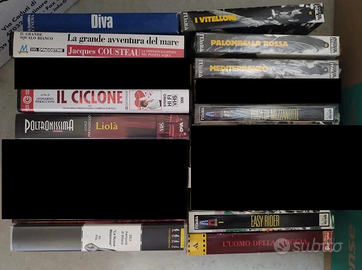 Stock lotto VHS videocassette buone ottime film