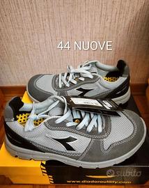 Scarpe antinfortunistiche Diadora 44 Nuove