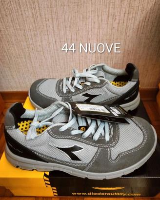 Scarpe antinfortunistiche Diadora 44 Nuove