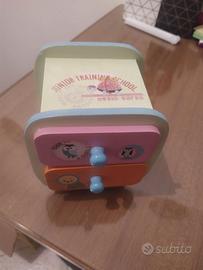 Cassettiera soprammobile per camera bimbi