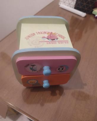 Cassettiera soprammobile per camera bimbi