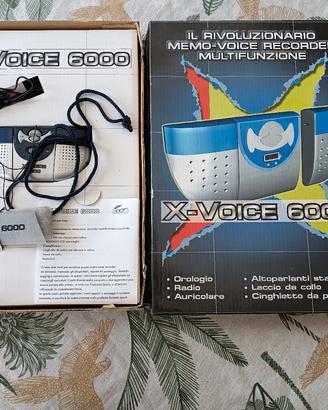 xVoice 6000 memo voice recorder multifunzione