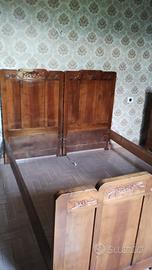 camera da letto in legno