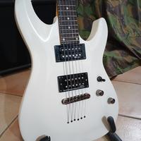 Schecter SGR C1 + pickup Tesla