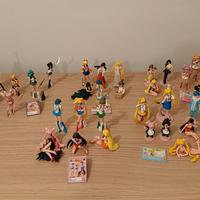 Sailor Moon Set Gashapon HGIF World Figure Bandai 