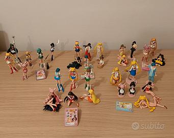 Sailor Moon Set Gashapon HGIF World Figure Bandai 