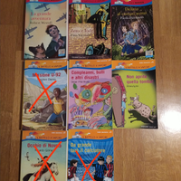 Libri battello a vapore serie arancio e rossa