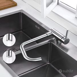 ONECE Rubinetto Cucina Pieghevole Sottofinestra co