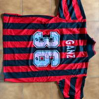 Maglia vintage AC Milan – Lotto / Opel – n°36 Ganz