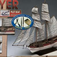 MODELLISMO NAVALE/FLYER PILOTO KIT MADERA 1/1000