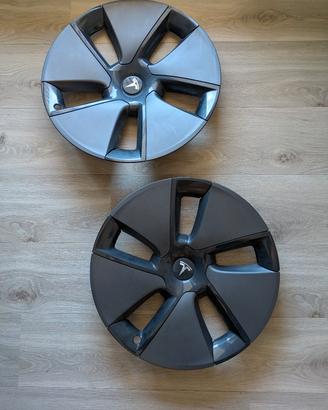 N. 2 copricerchi Aero per Tesla Model 3 2017-2023 