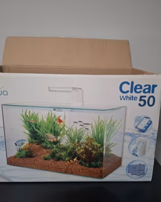 Acquario Zolux Aqua Clear White 50 (32L) completo