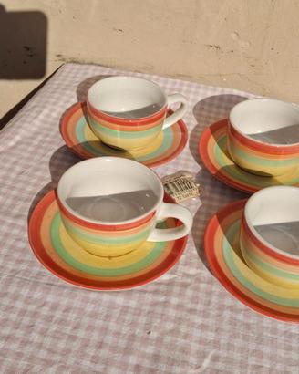 Porcellana Set da 4 pz. Sucit Vintage Multi Colore