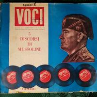 
Mussolini.Panorama 19625discorsi Duce.Cofanetto D