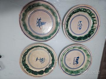 Piatto antichi fine 800 