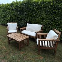 Set giardino in legno - 4 pezzi