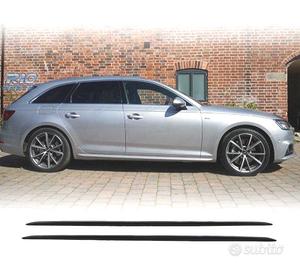PROFILI LATERALI PER AUDI A4 B9 SLINE LOOK SEDAN A