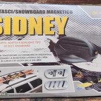 Portasci/snowboard  magnetico