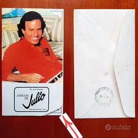 AMIGOS DE JULlio IGLESIAS Cartolina STORICA Collez