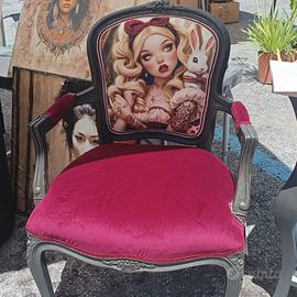 sedia mobiletto comodino