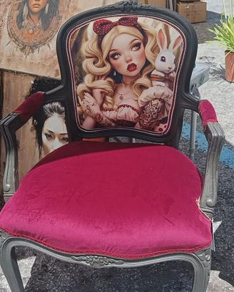 sedia mobiletto comodino