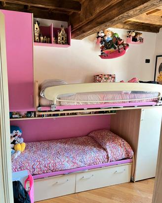 Cameretta bambini Moretti Compact 2 letti