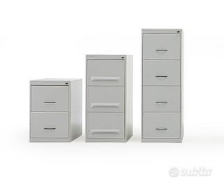 Classificatore in Metallo 2 Cassetti Colore nero