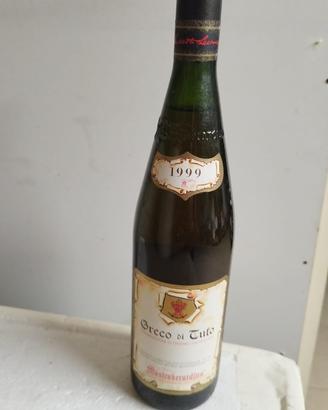 Vino Greco di Tufo mastroberardino 1999