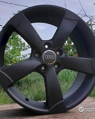 4 Cerchi In Lega NUOVI Da 18 Rotor Per Audi Vw Ecc