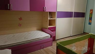 armadio a ponte e scorrevole scrivania 