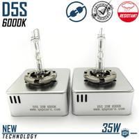 2 Lampade D5S BI-XENON di Ricambio 6000K 35W