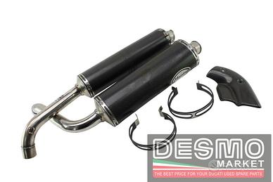 Scarichi silenziatori carbonio Marving Ducati 748