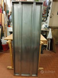 piano in acciaio doppio rinforzo 