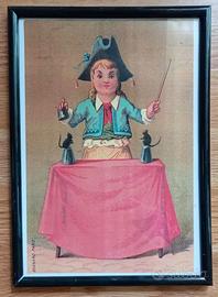 riproduzione stampa "bambino giocatore di bussolot