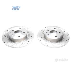 DISCHI FRENO FORATI E SCANALATI PER MG