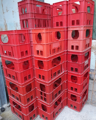 Cestelli in plastica x bottiglioni
